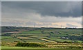 Dark skies over Tresparrett, Cornwall