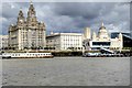 SJ3390 : Liverpool Waterfront, The Three Graces by David Dixon