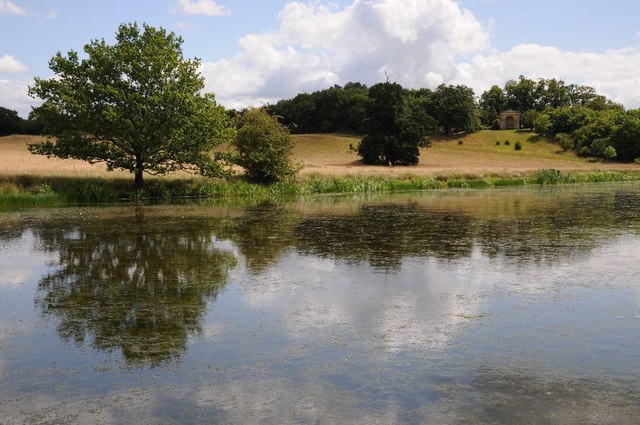 View across Croome River to Park Seat