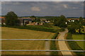 Burton-le-Coggles, from the train crossing Colsterworth Lane