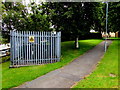 County School Narberth electricity substation 