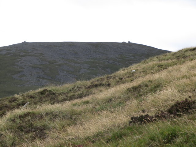 The south eastward upper slope of Shan Slieve
