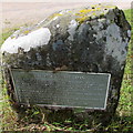 Catbrook Village Green plaque