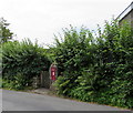 Postbox at the entrance to the Old Post Office, Catbrook Road, Catbrook