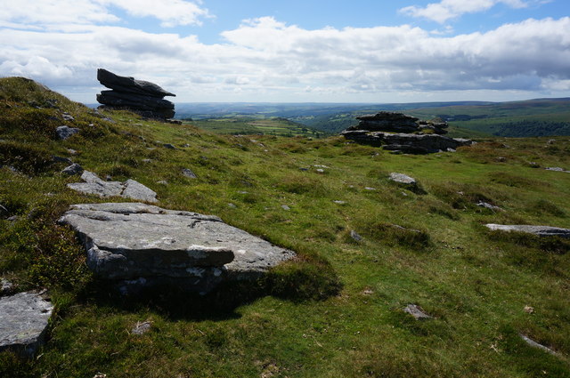 View from Corndon Tor