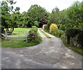 Meadow House access lane, Catbrook