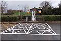 ST5789 : Ecotricity recharging point in Severn View Services, Aust by Jaggery