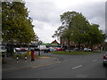 Turning circle outside shops, Low Edges