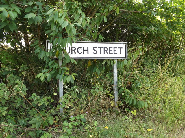 Church Street sign