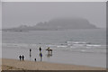 Marazion : Sandy Beach & St Michael