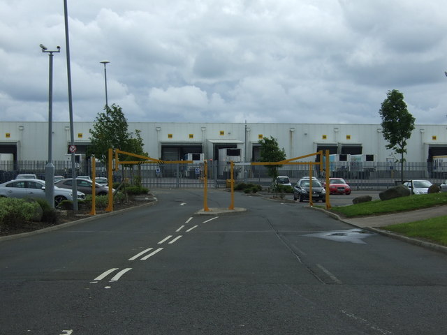 Entrance to distribution centre