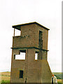 Bombing range quadrant shelter before conversion to a holiday let