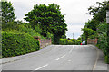 Shrewsbury Road crossing a defunct railway