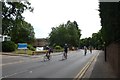 Cyclists on Parkside