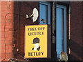 Old Tetley sign