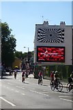 TQ2476 : Cyclists on New Kings Road by DS Pugh