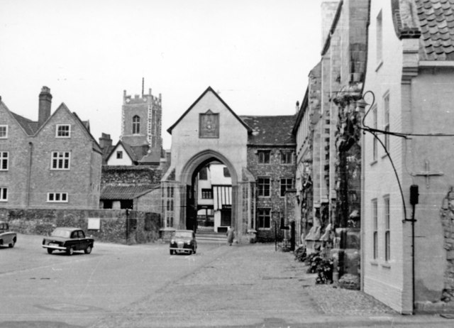 Norwich, 1956: Cathedral Close and Erpingham Gate