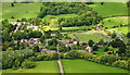 Aerial View of Wytham Village, Oxfordshire