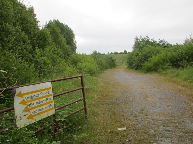 Entrance to former quarry