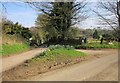 Lane junction, Lower End, Eastington