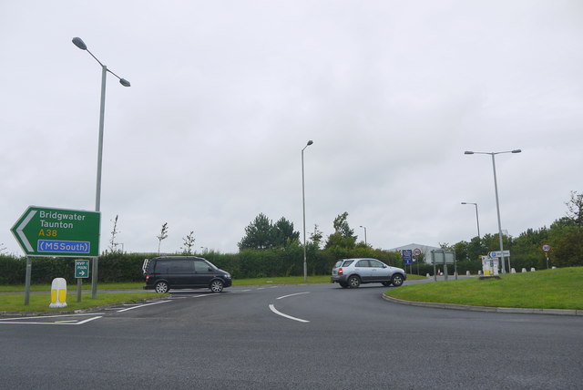 Roundabout A38 Bristol Airport © Nigel Mykura :: Geograph Britain and ...