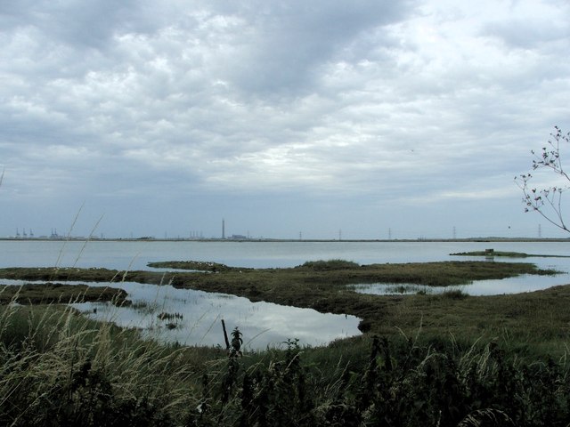 Saltings, Funton Creek © Chris Whippet :: Geograph Britain and Ireland