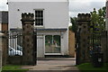 Ely: Cherry Hill Park gate pillars