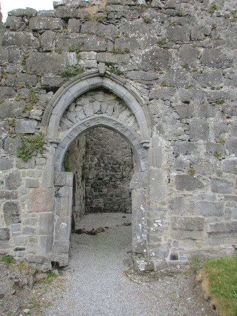 Doorway, St. Ruadhan's church, Lorrha © Jonathan Thacker cc-by-sa/2.0 ...