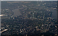 The Isle of Dogs from the air