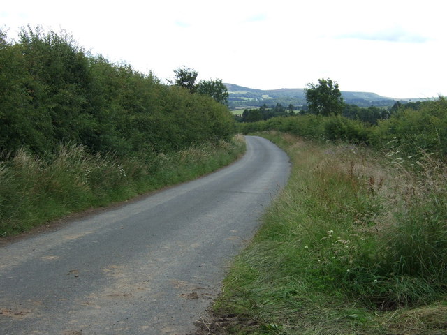 Minor road towards Hetton House