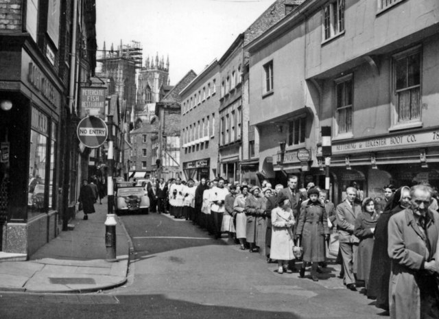 York, Petergate 1958