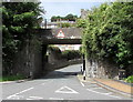 SE side of Duffryn railway bridge, Goodwick