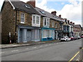 Old shop fronts in Main Street, Goodwick