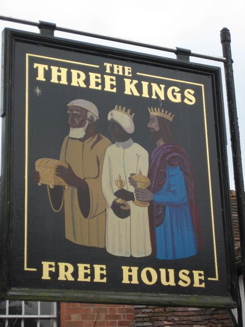 The Three Kings inn sign
