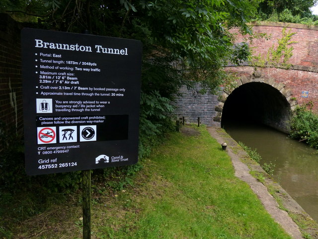 The eastern portal of Braunston Tunnel © Mat Fascione :: Geograph ...