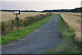 Track off Wyke Wood Lane, Martin Mere