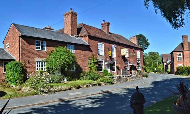 The Lion Inn, Clifton upon Teme © Philip Pankhurst :: Geograph Britain ...