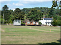 Tea time, recreation ground, Lower Bourne