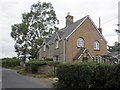 Semi-detached houses at Lillesdon