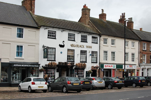 The Old Black Swan Inn, Market Place,... © Bill Harrison :: Geograph ...