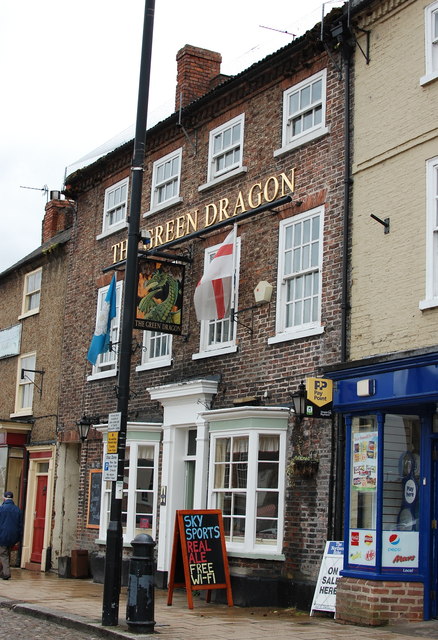 The Green Dragon, Market Place, Bedale