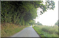 Straight road near Lower Trefnant