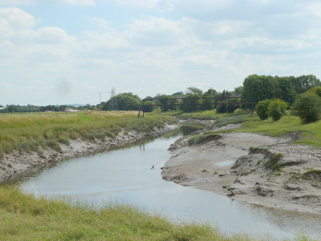 River Douglas between Marsh Farm and Mill Hill Farm, Much Hoole