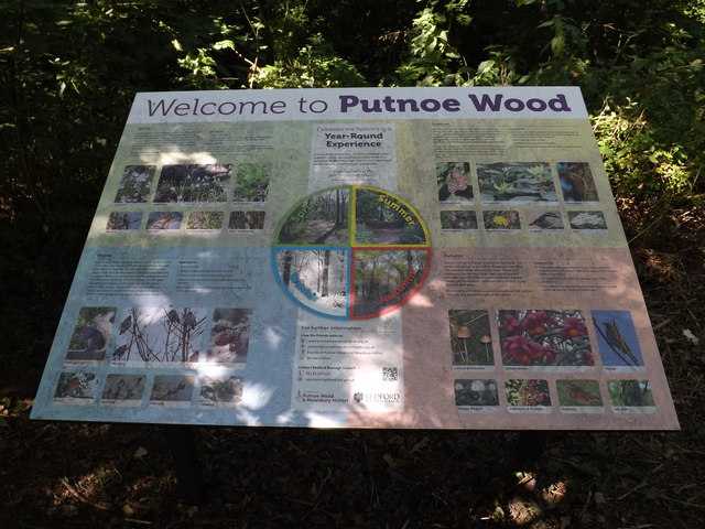 Information Board in Putnoe Wood © Geographer cc-by-sa/2.0 :: Geograph ...