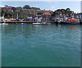 SY6878 : Lifeboat in Weymouth harbour by Jaggery
