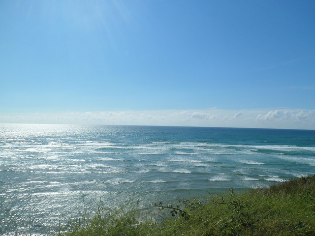 The Atlantic Ocean, near Mawgan Porth