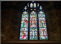 TQ7237 : St Mary, Goudhurst: stained glass window (c) by Basher Eyre