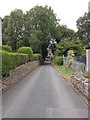 School Lane - viewed from Green Lane