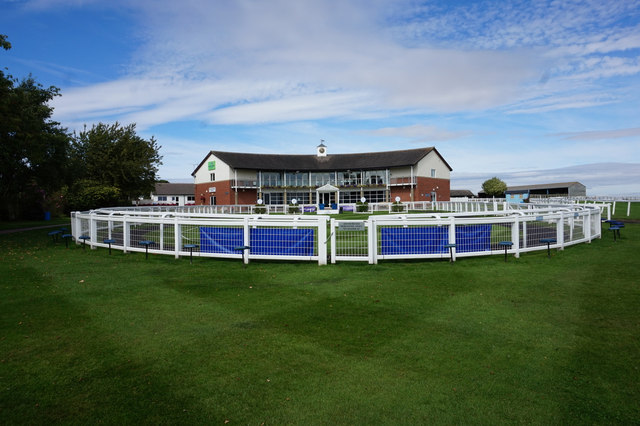 The Parade Ring at Beverley Racecourse