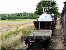 TG0940 : North Norfolk Railway near Holt by David Dixon